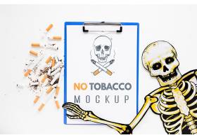 禁止吸烟有害健康主题海报设计